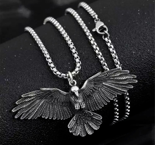 Halskette adler wikinger rune - halskette,