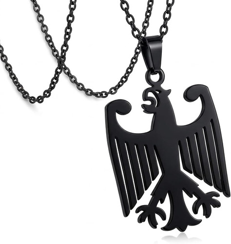 Edelstahl adler kette - adler, kette,herren