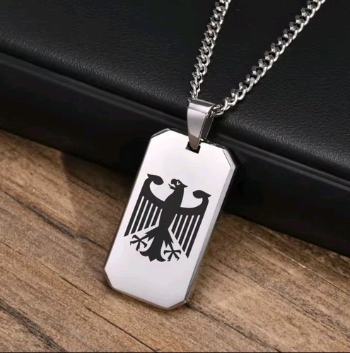 Unisex halskette edelstahl mit - unisex,