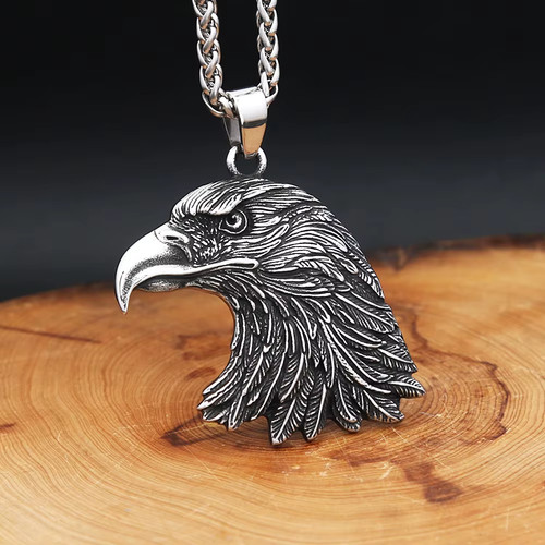 316l edelstahl adler - edelstahl, anhänger
